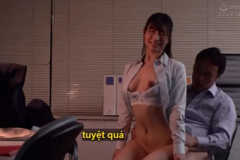 Anh quản lý huấn luyện em thư ký non nớt địt quên luôn cả bà xã ở nhà