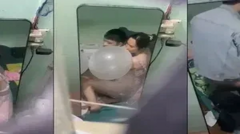  Chị hàng xóm và anh grab may mắn bú bóng xong bú luôn chị