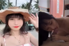 Đi biển bú cu cho bạn trai là chính