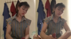 Anh trai đi vắng, ép vợ của anh trai sục của cặc cho mình xuất tinh